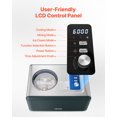 thumbnail image 4 of VEVOR 1.5 QT Automatic Ice Cream Maker with Built-in Compressor No Pre-freezing, 4 of 9