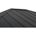 thumbnail image 2 of Sunjoy Elmgrove 12 ft. x 14 ft. Gazebo à toit rigide avec éclairage LED et son Bluetooth, 2 of 9