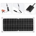 thumbnail image 4 of TFixol 12W Portable Solar Charging Panel with USB Output and IP65 Waterproof Rating for Outdoor Adventures, 4 of 7