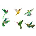 thumbnail image 2 of EGNMCR Wall Stickers, Cute Stickers Hummingbird Bird Sticker Room Living Room Window Decoration Wall Sticker graffiti paper, 2 of 3