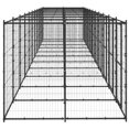 thumbnail image 2 of vidaXL Niche pour Chien en Acier 26.62 M2, 2 of 4