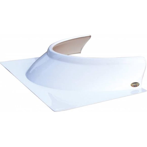 Dominator Produits de Course 901-WH Garde-Roche Formée de 4,5 Po de Hauteur - Blanc