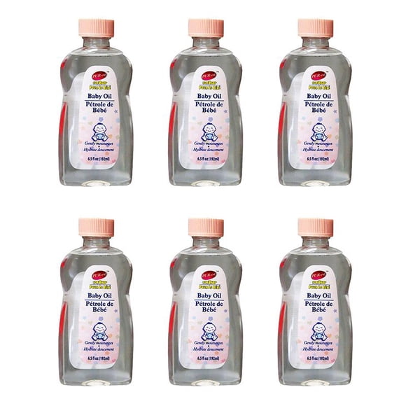 Moisturizing Baby Oil (296ml) (Pack of 6) By Purest