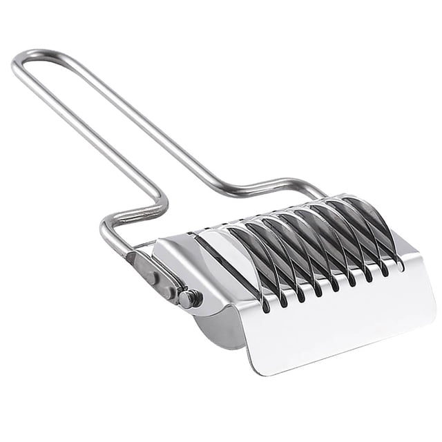 Youkk Stainless Steel Noodle Slicer Hanging Vegetable Peeler Rotated Dough Kitchen Making Tool