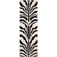 thumbnail image 2 of Safavieh Cambridge 26" X 8Hand Tufted Wool Rug in Ivory and Black, 2 of 10