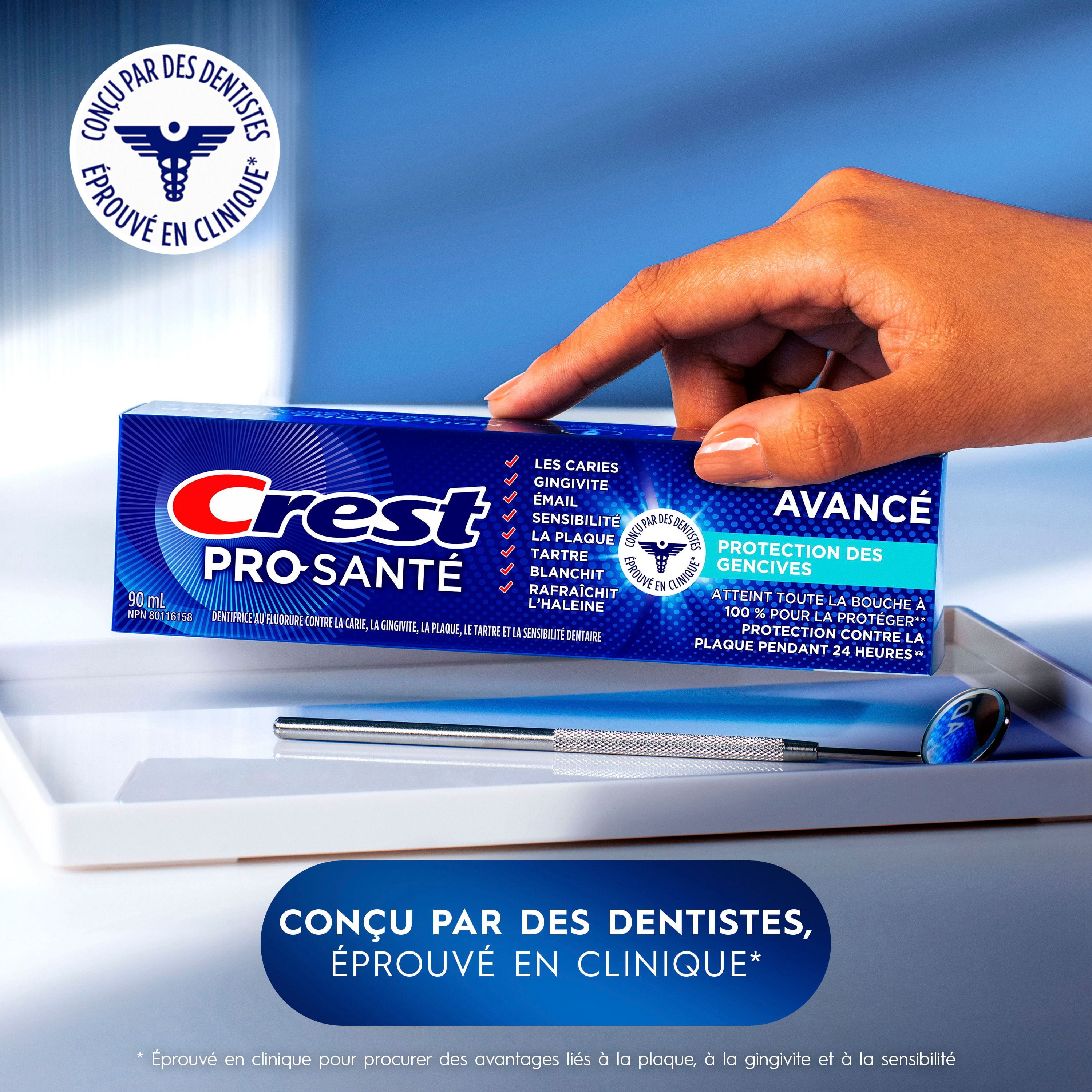 Crest Pro-Santé Protection Avancée des Gencives Dentifrice