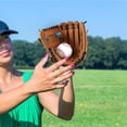 thumbnail image 3 of Graflsoa Premium Leather Baseball Glove in Blue, 12.5 Inches – Perfect for Baseball Enthusiasts, 3 of 6
