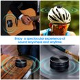 thumbnail image 2 of Pack Haut-Parleur Bluetooth Sans Fil Haut-Parleurs à Conduction Osseuse Mini Portable Son Stéréo Fort Micro Intégré Boîte de Son Rouge, 2 of 9