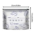 thumbnail image 2 of Sacs de Rangement Alimentaires Réutilisables avec Fond Autoportant pour la Cuisine, Matériau en Papier D\'aluminium, Scellés et Réutilisables, Congelables et pour la Préservation de la Fraîcheur, 10 Pcs, 2 of 3