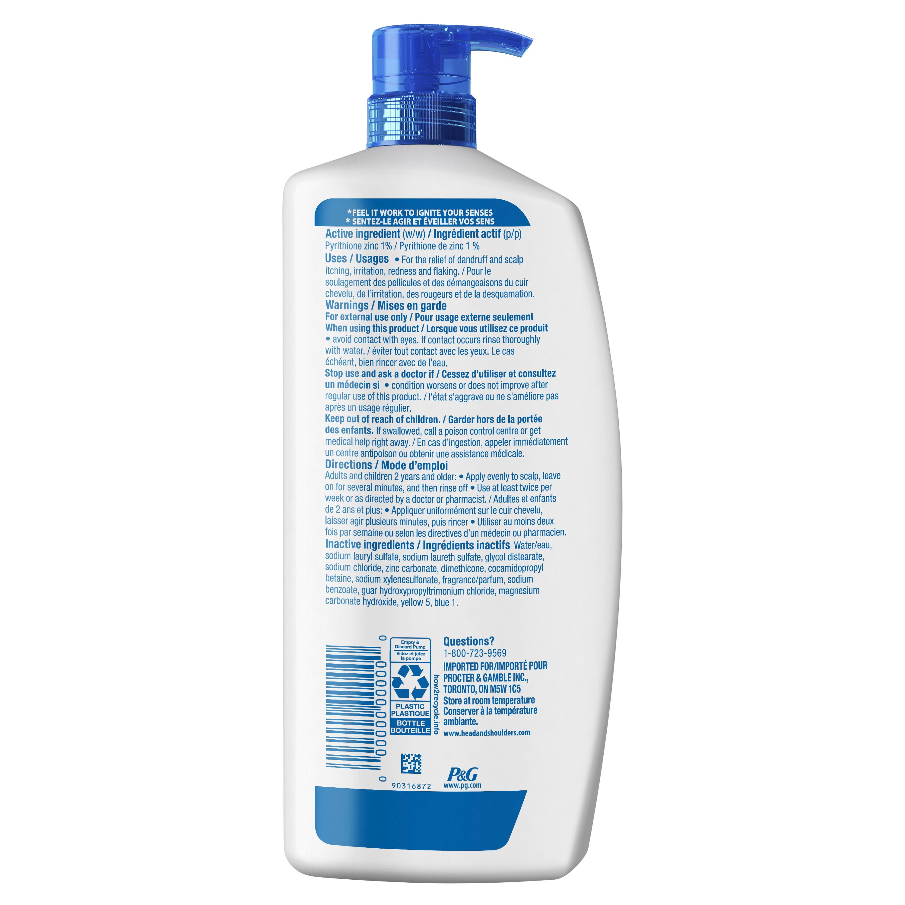 Head & Shoulders Pomme Verte 2-en-1 Shampooing + Revitalisant