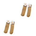 thumbnail image 3 of Transemion 24 Pcs Housse de Pied de Meuble Durable Protection de Sol Premium Chaussettes Tricotées style 4 2Set, 3 of 6