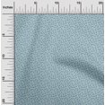 thumbnail image 1 of oneOone Cotton Cambric Fabric Waves|Fish Skeleton & Triangle Geometric Printed Fabric 1 Yard 56 Inch Wide, 1 of 4