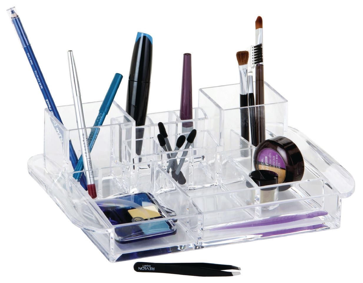 Caboodles Plateau cosmétiques clair avec deux tours