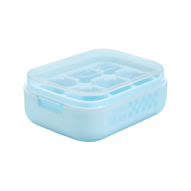 Press Ice Tray Mould Household Ice Storage Ice Making Mould With Lid Freezer Mould