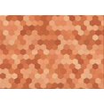 thumbnail image 1 of Ahgly Company Machine Washable Indoor Rectangle Transitional Orange Area Rugs, 2' x 4', 1 of 7