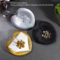 thumbnail image 4 of Iron Napkin Holder, Leaf Shaped Modern Table Decorative Flat Holder with Weighted Arm for Home, Restaurant, Wedding, 4 of 7