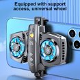 thumbnail image 1 of Langgg Mobile Phone Cooling Fan with Non-slip Pad Radiator with Telescopic Buckle Rechargeable Smart Energy-saving Cool Gaming Heatsink Black, 1 of 9