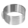 thumbnail image 1 of TopLLC Stainless Steel Cake Baking Baking Frame Cake Slicers Cake Slicers, 1 of 8