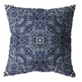 thumbnail image 1 of HomeRoots 412574 Oreiller à Jets Intérieur et Extérieur Orné d'Indigo Boho de 26 Po, 1 of 1
