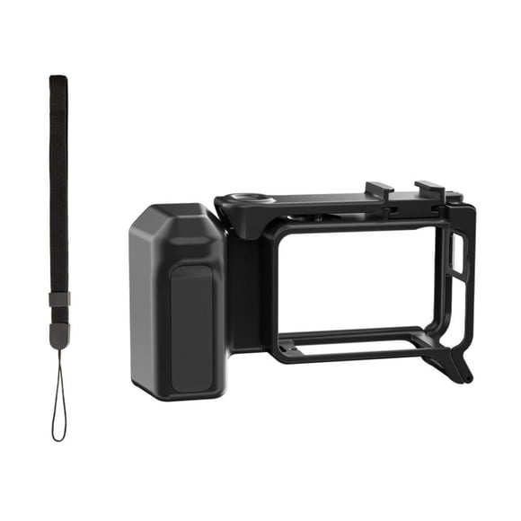 For Osmo Action Camera Grip Lightweight Quick Release Handle Ergonomic Stabilizer For Street Photography Tabletop Stand