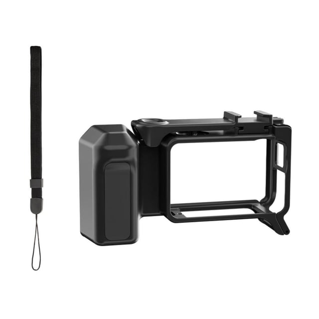 For Osmo Action Camera Grip Lightweight Quick Release Handle Ergonomic Stabilizer For Street Photography Tabletop Stand