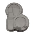 thumbnail image 1 of CK Products Rouge à Lèvres en Plastique Moule à Gâteau Compact Blanc, 1 of 1