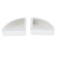 thumbnail image 3 of TISHITA 2Pieces Reptile Anti- Food Bowl Cup Turtle Worm Live Food Container White Angle M, 3 of 8