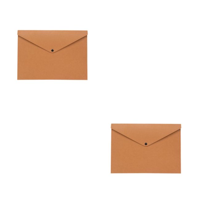 Youkk Convenient File Document Bag Store And Sort With Ease Easy Access To Supplies Felt Folder Organizer earth yellow 2Set