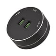 thumbnail image 1 of Yeacher Track Sockets Power Track Socket Outlet Electric Mobile Track Socket Power Track Adapter for Office Kitchen and Living Room, 1 of 8