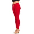 thumbnail image 2 of Cover Girl Skinny Jeans Cute Juniors Yoga Hyper Stretch Soft Denim 6 Color Plus Size, 2 of 7