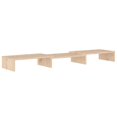 thumbnail image 2 of vidaXL Monitor Stand 80x24x10.5 cm Solid Wood Pine, 2 of 5