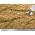 thumbnail image 3 of Soimoi Brown Cotton Duck Fabric Leopard,Snake & Wild Skin Decor Fabric Printed BTY 56 Inch Wide, 3 of 3