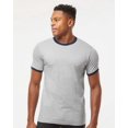 thumbnail image 3 of Tultex T-Shirt à Col Contrastant Unisexe en Jersey Fin, 3 of 7