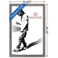 thumbnail image 2 of Lil Wayne - Hustle Wall Poster, 14.725" x 22.375" Framed, 2 of 4