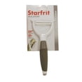 thumbnail image 3 of Starfrit Ultra Sharp Razor Peeler, Straight Blade, Ergonomic Handle, Protective Cover Included, Perfect for Carrots, Potatoes, Cucumbers, Apples, Dishwasher Safe, Eye Remover, 3 of 3