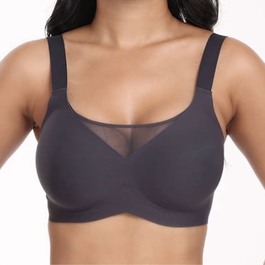 MIONGO Soutien-Gorge en Gel Sans Coutures Grande Taille Sans Armatures pour un Confort Maximal et un Maintien contre l'Affaissement