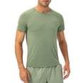 thumbnail image 1 of Amdohai T-shirt de Sport pour Hommes Manches Courtes Chemises de Course Col Rond Hauts D\'entraînement Physique, 1 of 8