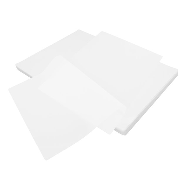 OULII 100PCS Laminating Pouches Thick Laminating Sheets Protect Documents Transparent for Classroom Materials
