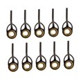 thumbnail image 2 of 10 Pcs Guides de Tige Robustes Anneaux de Pointe Réparation de Tige en Céramique 1.2mm, 2 of 8