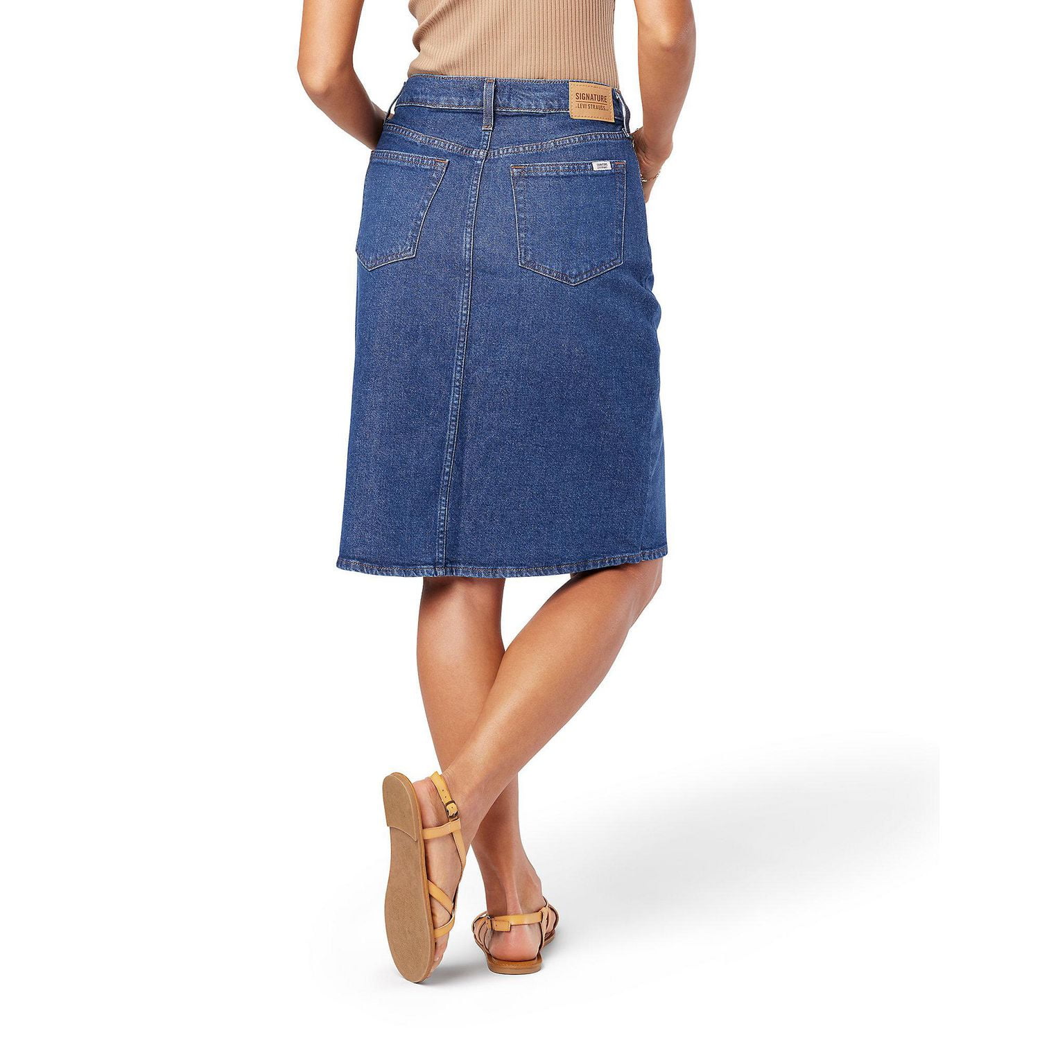 Levi Strauss SignatureMC Jupe midi d’époque pour femme