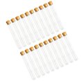thumbnail image 3 of 30PCS Clear Test Tubes with Cork Stoppers Plastic Test Bottle Storage Bottle for Scientific Experiments, 3 of 8
