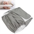 thumbnail image 4 of Adult Cloth , Elderly Diapers  Absorption Incontinence Underwear Breathability Protection Nappies Waterproof Cloth Pants Reusable Adjustable Adult Nappy Care Protective Underwear, 4 of 8