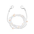 thumbnail image 1 of Daisy Lanières Porte-Lunettes de Soleil Chaîne Collier Sangle Anti-Perte, Blanc, 1 of 4