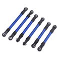 thumbnail image 1 of 6Pcs RC Car Rod - Aluminum Alloy RC Car Steering Tie Rod, Enhances Performance, Temperature Resistant, for Slash Remote Controlled Car, 1 of 7