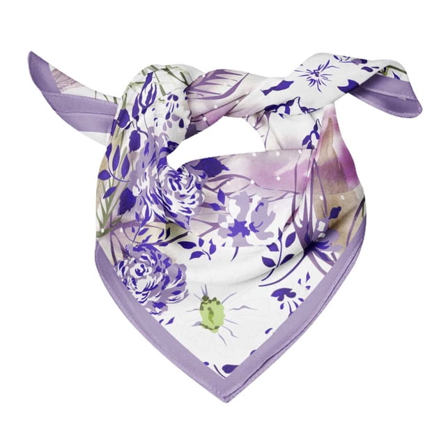 Bimba Womens Square Head Bandanas Summer Neck Wrap Scarf-40 x 40 Inches
