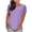 Purple, variant on TNDBKQWR Women's Shirts Clearance Blouse Short Sleeve T Shirts Women Round Neck T Shirts for Women Womens Work Out Shirts, Sky Blue, M