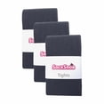 thumbnail image 2 of 3 Pair Multipack Womens Coloured Opaque 80 Denier Tights | Sock Snob | Plain Block Colour Tights, 2 of 2