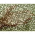 thumbnail image 4 of oneOone Silk Tabby Fabric Leaves & Swirl Block Fabric Prints By Yard 42 Inch Wide, 4 of 4