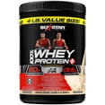 thumbnail image 1 of Six Star 100% Whey Protein Plus, Whey Protein Powder + Creatine Monohydrate, Whey Protein Isolate & Peptides, Lean Protein Powder for Muscle Gain, Whey Isolate Protein Shake, Vanilla, 4 lbs, 1 of 3