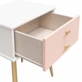 thumbnail image 2 of Valentina 1 Drawer Nightstand, White, 2 of 9